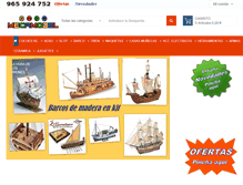 Tablet Screenshot of mecamodel.es